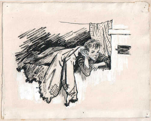 Ермолаев Адриан Михайлович. Иллюстрация к т. 4 Собрания сочинений А. П. Гайдара